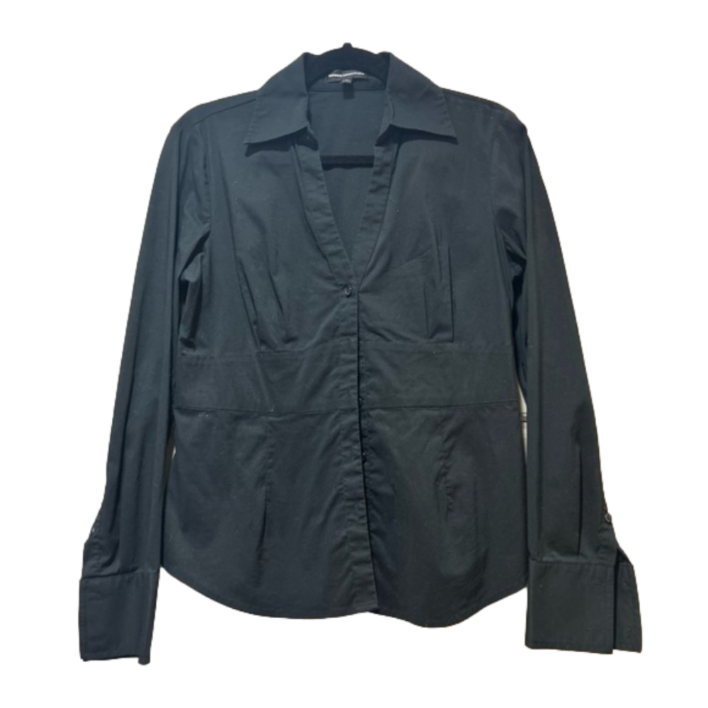 Express Design Studio Black Blouse Size Medium